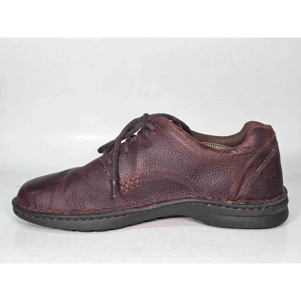 Columbia Pine Hollow Men's‎ Oxford Casual Shoes Size 9.5 Brown Leather Memory